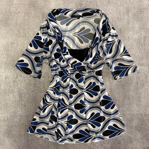 Takara Y2k Cowl Quarter Sleeve Top